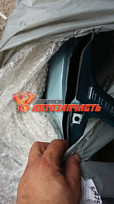 Бампер передний 2190 одиссей (497) (глух) УЦЕНКА сломана решетка