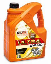 Масло моторное OILOK ULTRA 5w30 4л. (API SP,SN ACEA C2,C3) ОАЭ