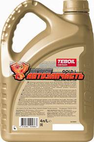 Масло моторное TEBOIL 5W40 Gold L  4л.