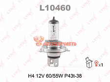 Лампа галогенная H4 12V 60/55W LYNX