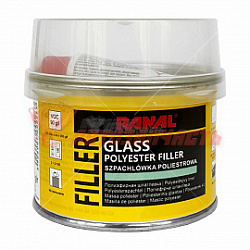 Шпатлевка со стекловолокном GLASFASER RANAL (0,25 кг)