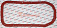 Прокладка масляного картера 2108 Квадратис силиконовая с металлическими шайбами 