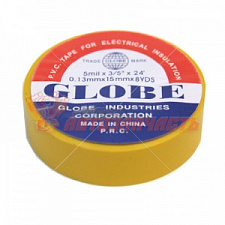 Изолента GLOBE желтая