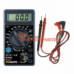 Мультиметр цифровой DT832 TOPAUTO