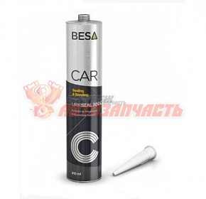 Герметик кузовной белый 9010 URKI-SEAL 3000 полиуретановый BESA (310мл)