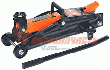 Домкрат гидравлический подкатной 2 т (подъем 130-355 мм) АвтоDело (в кейсе)