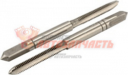 Метчик ручной М 6*0,50мм (2 штуки) к-кт Автодело