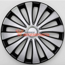 Колпак колесный 15 GMK Super Silver ( к-т 4 шт)