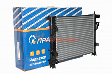 Радиатор охлаждения 2180 LADA Vesta (15-), Renault Logan II (14-), А/С, с кондиционером, МТ