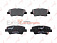 Тормозные колодки дисковые задние Hyundai Solaris (10-) / Kia Rio III (11-) 