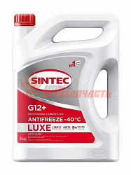 Антифриз Sintec LUX G12+ (-40) (красный)  3л (Professional Carboxilate NEW упаковка)