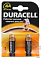 Батарейка LR06 AA Duracell 1.5v алкалин. (R6, 316, Mignon, "пальчиковая") /2шт. блистер/