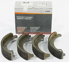 Тормозные колодки 1118,2170 задние с АБС (в упак. ОАТ)