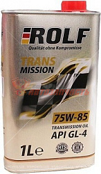 Масло трансмиссионное 75w85 GL-4 1 л Rolf (п/синт)