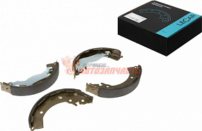 Тормозные колодки Hyundai Solaris I 10-17; KIA Rio III 11-17  задние барабанные