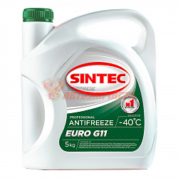 Антифриз Sintec EURO G11 (зеленый)  5л 