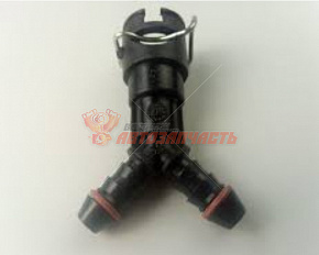 Соединитель топливных шлангов 1118 (1118-1104410-30) тройник Y-образный