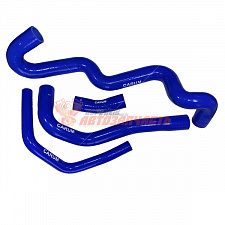 Комплект патрубков радиатора Lada Largus дв. Renault  8 клап без кондиционера (4 шт) силикон