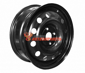 Диск колеса 6.0J15 ET48 DIA 54.1 PCD 4x100 ТЗСК Hyundai Solaris / Kia Rio черные