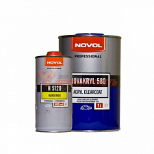 Лак MS2+1 NOVAKRIL с отвердителем NOVOL (1,0 л+0,5л)