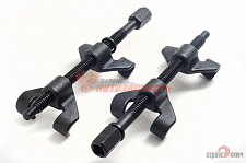 Стяжка пружин L-270 мм СЕРВИС КЛЮЧ Proffi  с двойным захватом в коробке