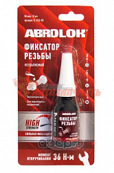 Герметик-фиксатор резьбы ABRO MASTERS красный (неудаляемый) 10 мл