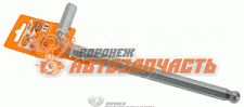 Ключ шестигранный  6 "Автодело"(L=135)
