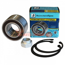 Ремонтный комплект ступицы 2108 перед Волгаавтопром (1подш+1 гайка+2 стоп.кольца) / 2108-3103020