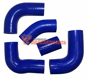 Комплект патрубков радиатора ГАЗ-3302  дв. 406 Carum (5шт) силиконовые