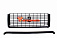 2107 Решетка радиатора стандартная черная ДААЗ