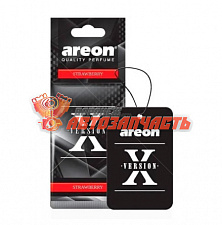 Ароматизатор AREON X-VERSION сухой лист Клубника