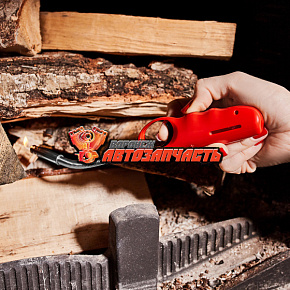 Бытовая газовая пьезозажигалка с классическим пламенем многоразовая (1 шт.) темно-бордовая СК-302W с