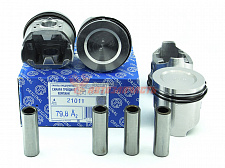 Поршни 21011 (79,8) A (+палец+ кольца) СТК