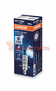 Лампа галогенная H1 12V 55W OSRAM COOL BLUE INTENSE