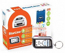 Автосигнализация StarLine A93 ECO / ЖК брелок( нет ДОП БР) , ЗАПУСК , двухсторонняя связь