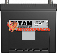Аккумуляторная батарея ASIA 62Ah обратный (550A) TITAN Standart (230х171х221) 62.0 VL B01 R