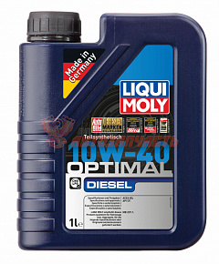 Масло моторное Liqui Moly Optimal Diesel 10w40 1л НС- (CF;B3)