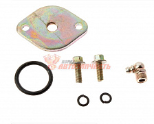 Ремкомплект шкворня для а/м Газель 3302 (крышка,прокладка,масленка,болты 6x16) 