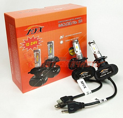 Лампа светодиодная H7 LED S1 12V 18W CSP1860 6000K 