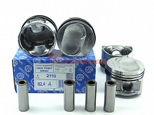 Поршни 21100 (82,4) A (+пальцы,кольца) СТК