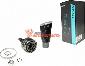 Шарнир наружный 2108 LECAR в сборе (шарнир, чехол,хомут...) в упак. lada
