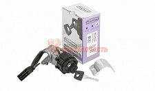 Замок зажигания 2109 нового образца (без личин, 1 фишка, 8 контактов,скоба) Птимаш