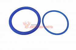 Прокладка корпуса дроссельной заслонки Lada Largus, Renault Logan K4M/F4R 16кл силикон синий