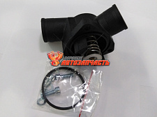 Термостат 21082,2110,2115 (крышка + элемент) METAL-INKAR (пластик) 