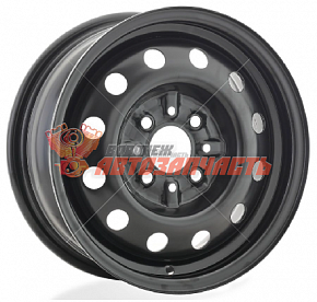 Диск колеса 2108 штамп R13 (черный) 5,5J ET35 DIA 58.6 PCD 4х98 ТЗСК