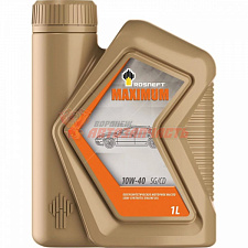 Масло моторное Rosneft Maximum 10W40 1л (SG/CD) полусинтетика 