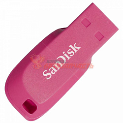 Флешка SanDisk USB 32gb Cruzer Blade розовый