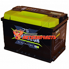 Аккумуляторная батарея  75Ah обратный (750А) Dominator (276х175х190) 6CT-75VLR