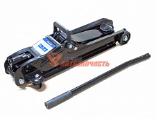 Домкрат гидравлический подкатной 2,5 т (подъем 140-380 мм) Прамо  в кейсе