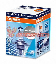 Лампа галогенная H4 12V100/80W OSRAM OFF-ROAD (лампа для раллийных автомобилей)